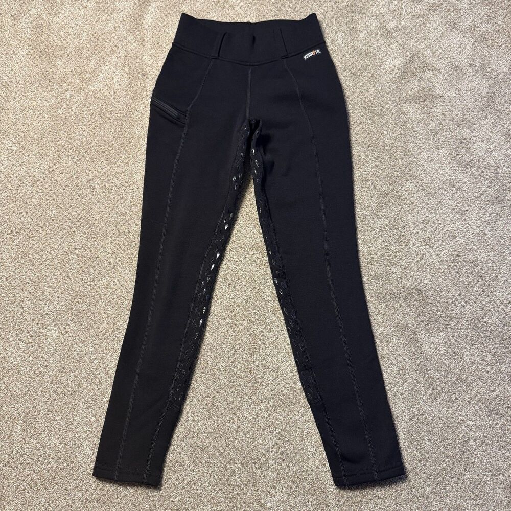 Kerrits Riding Breeches Winter Tights Pants Women’s XS Equestrian Cold Weather